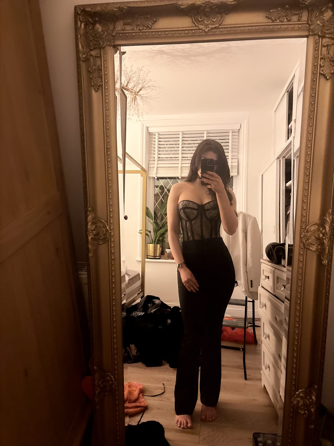 Customer photo review of Olivia corset
