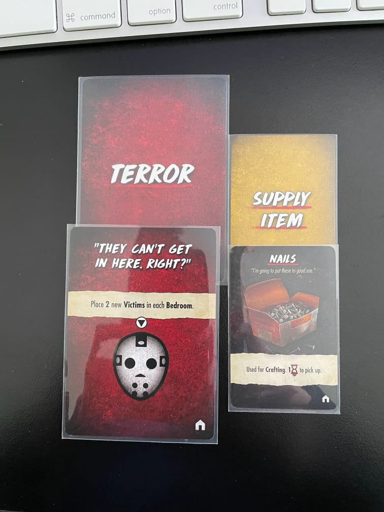 Customer photo review of Final Girl (Series 1 and 2) Card Sleeve Kit