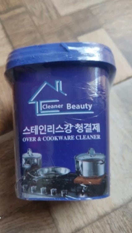 Customer photo review of Korean Cookware Magic Cleaner - (IMPORTED)