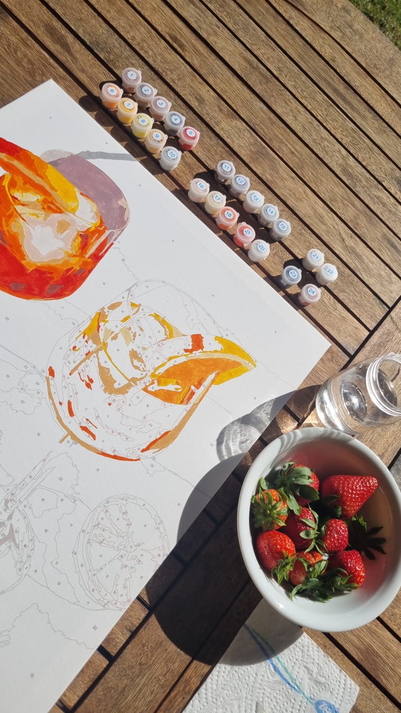 Customer photo review of Malen nach Zahlen - Summer Cocktails