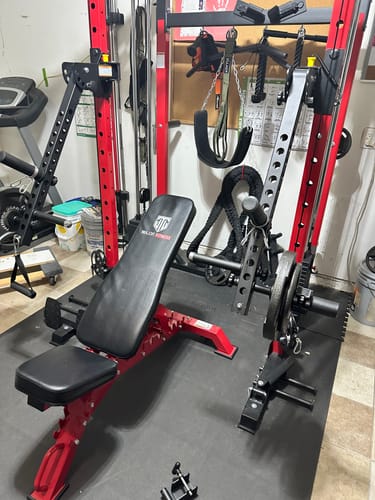 Customer photo review of Major Fitness Lever Arms