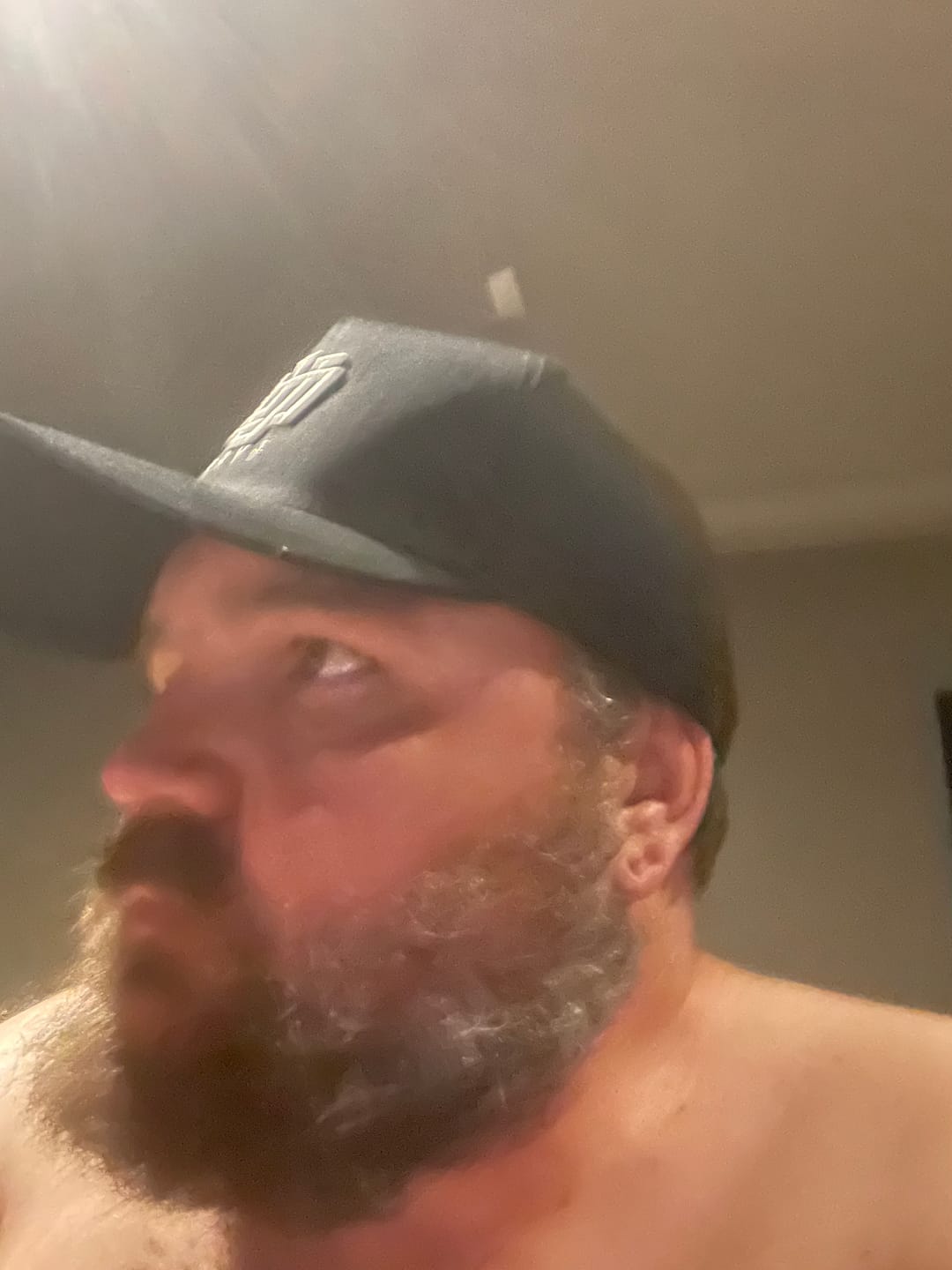 Customer photo review of ULTRA FIT Jet Black A-Frame Snapback