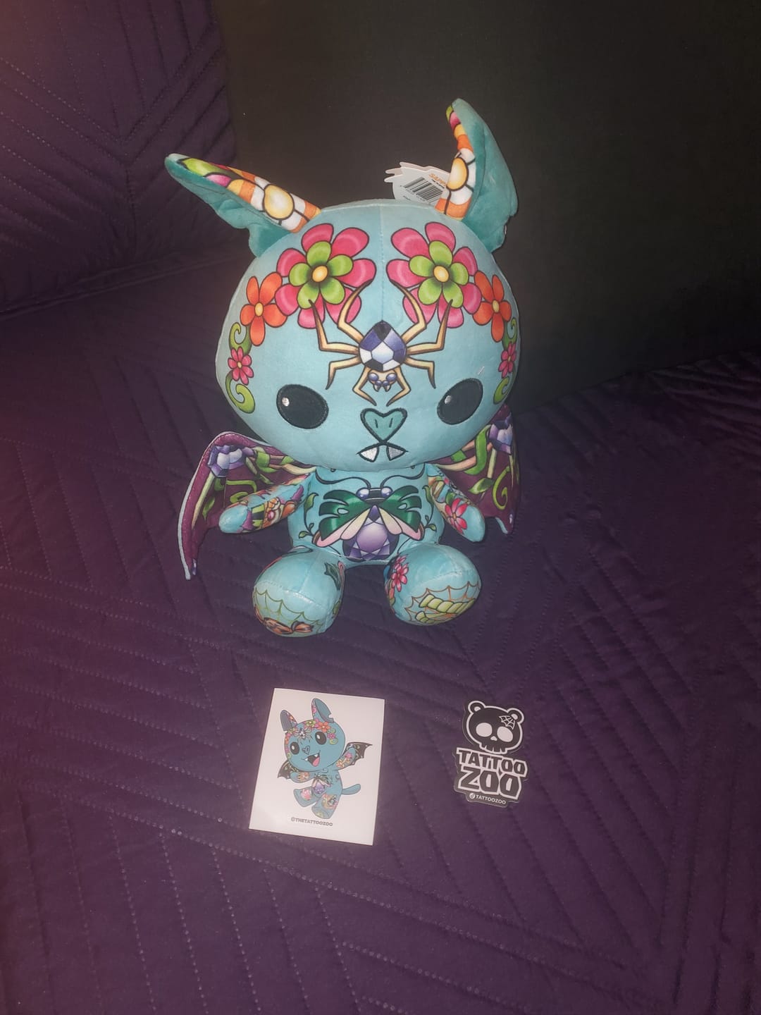 Customer photo review of Sapphire the Bat Plushie