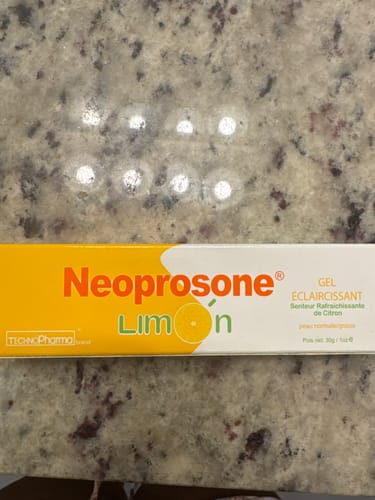 Customer photo review of Neoprosone Limon Brightening Gel 30g