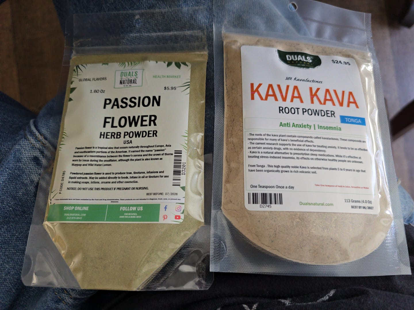 Customer photo review of KAVA KAVA ROOT POWDER