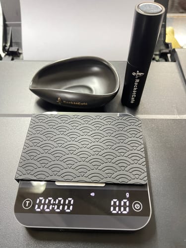 Customer photo review of Rocket MiniPlus Coffee Scale - Timer & Ratio Calculator