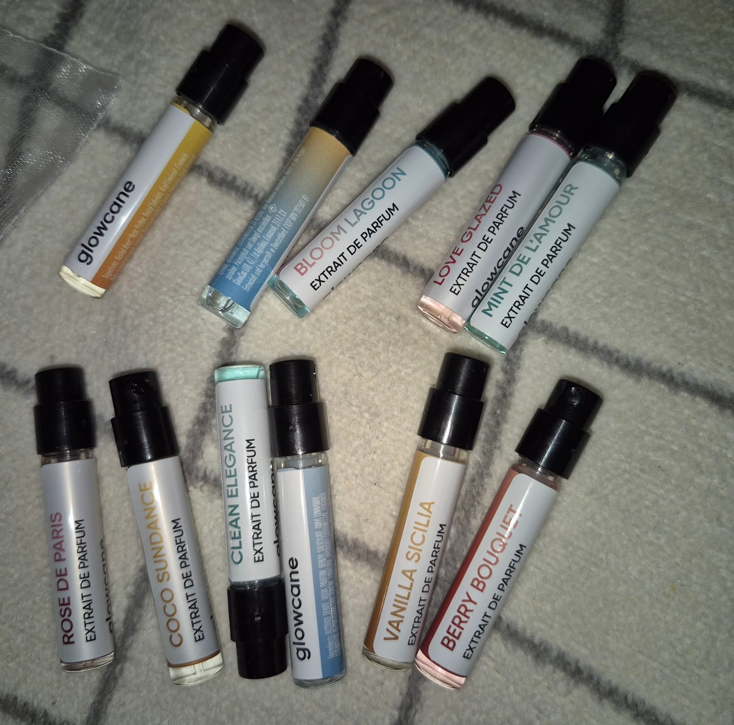 Customer photo review of Extrait de Parfum: Discovery Set + 50 € Geschenkgutschein