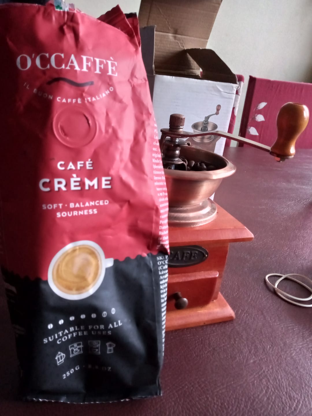 Customer photo review of Pack 2 Occaffe en Grano Entero 250grs