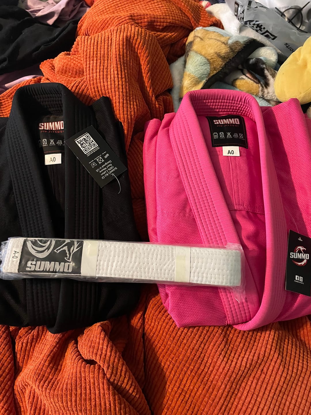 Customer photo review of Summo Basic Black Brazilian Jiu Jitsu Gi (BJJ GI)