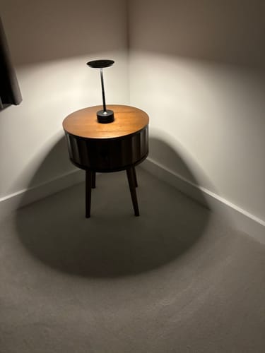 Customer photo review of Cordless Modern Aura Table Lamp - Cordless Table Lamp with Touch Control & Modern Nordic Design