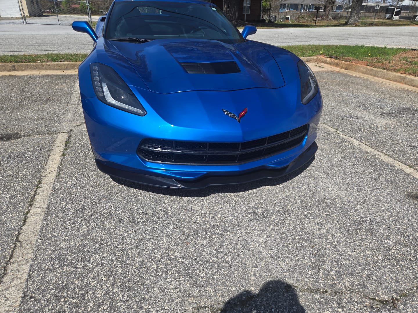 Customer photo review of Corvette C7 Stingray EOS Preformance Package Front Splitter