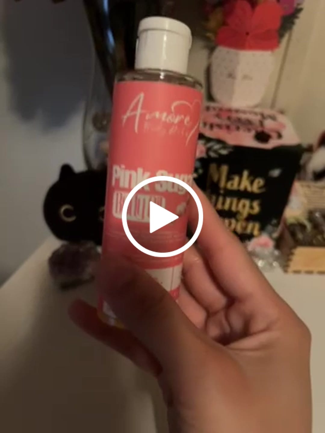 Customer video review of Pink Sugar - Body Oil