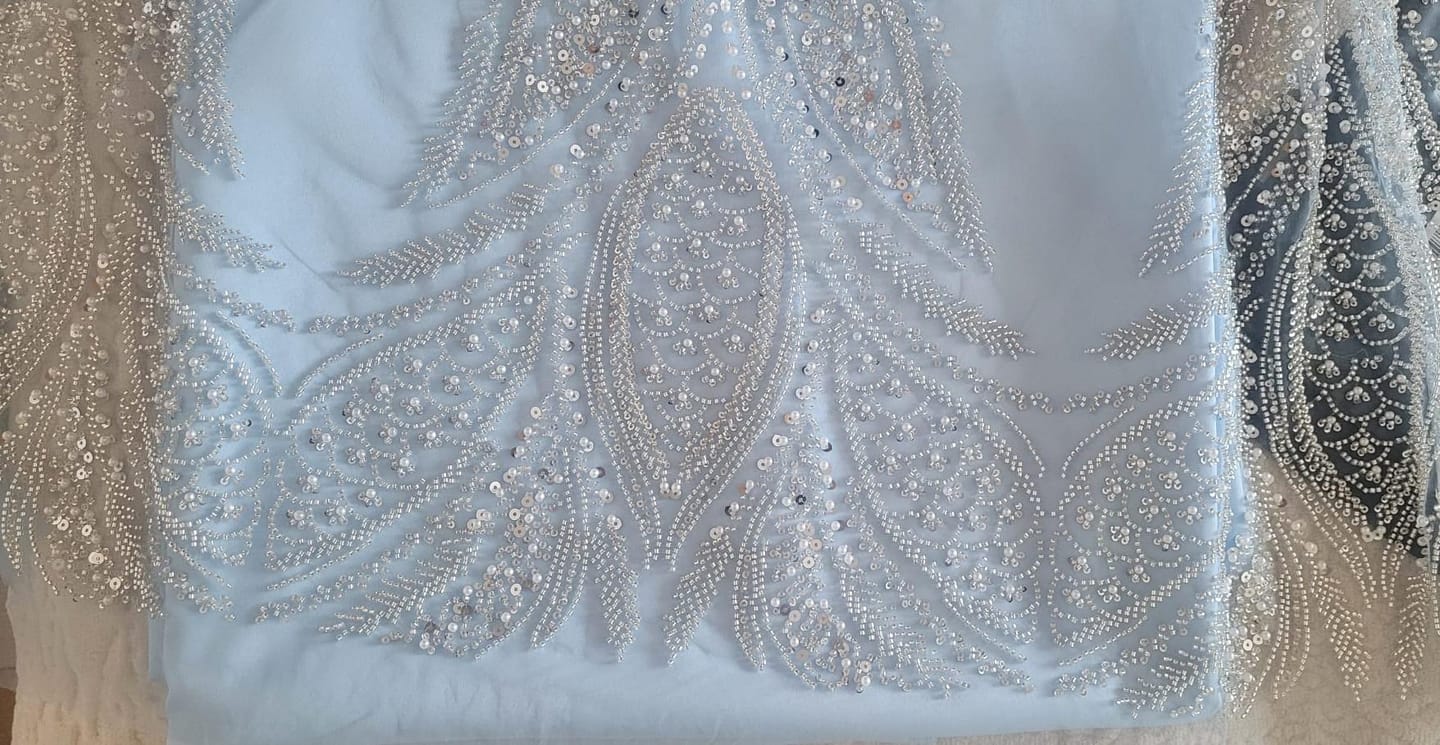 Customer photo review of Tafta Elastica Premium Baby Blue