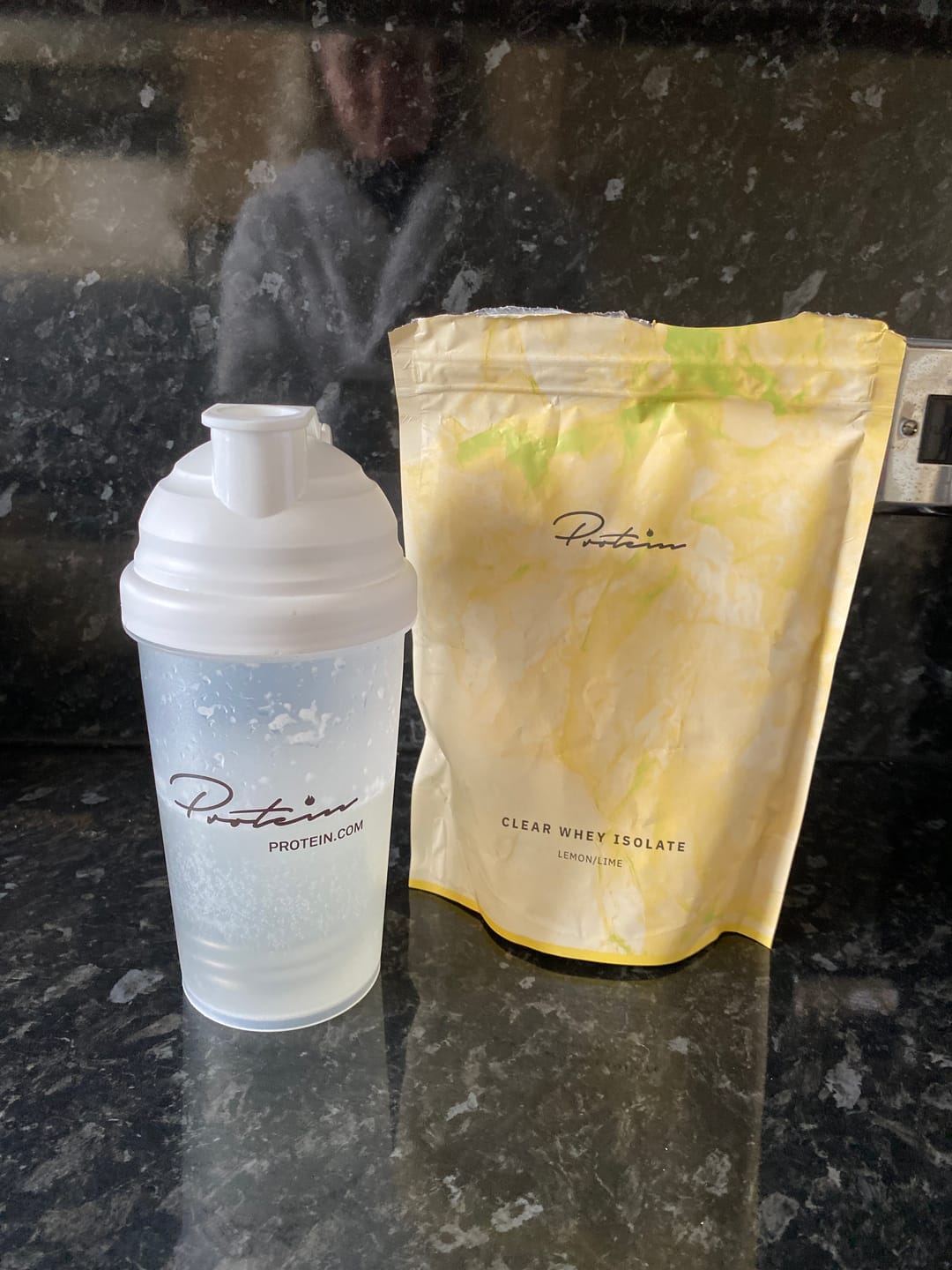 Customer photo review of Clear Whey Protein Powder | 300g