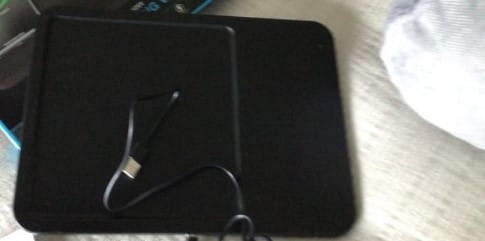 Customer photo review of AuraHub Wireless iPhone Charger & Organizer