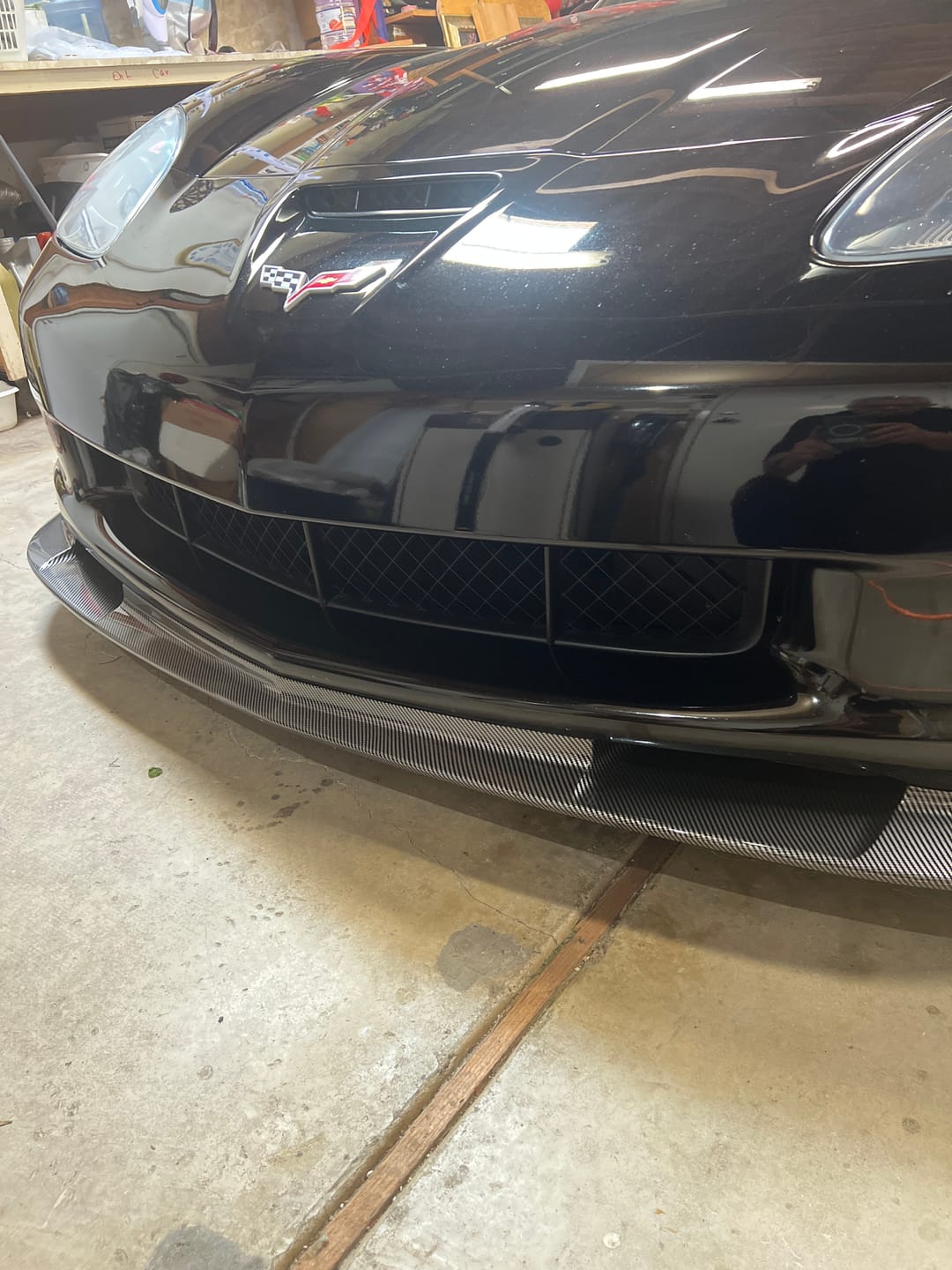 Customer photo review of Corvette C6 Grand Sport / Z06 Front Splitter Lip & Side Skirts Rocker Panels