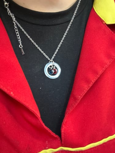 Customer photo review of Ogrlica: Circle Birthstone