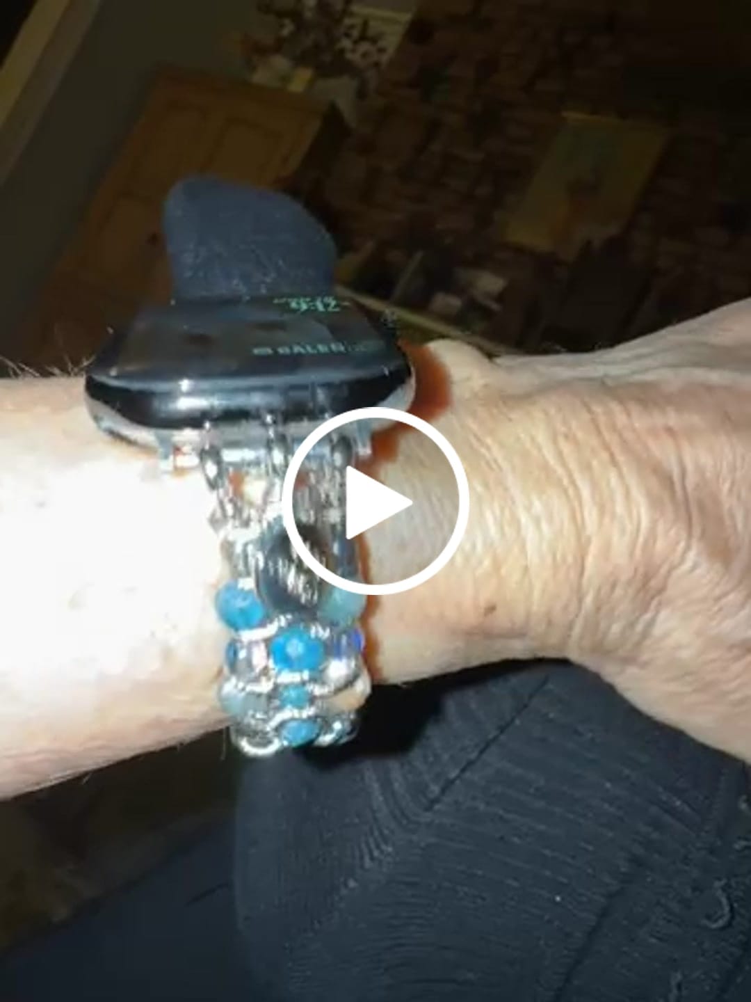 Customer video review of Apatite Azure Braided Apple Watch Strap