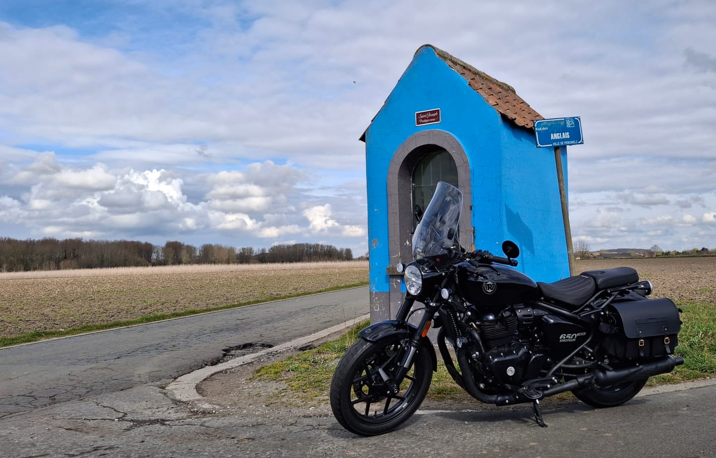 Customer photo review of expedition saddlebag
