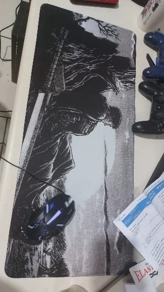 Customer photo review of STRUGGLER MOUSE PADS (Copy)