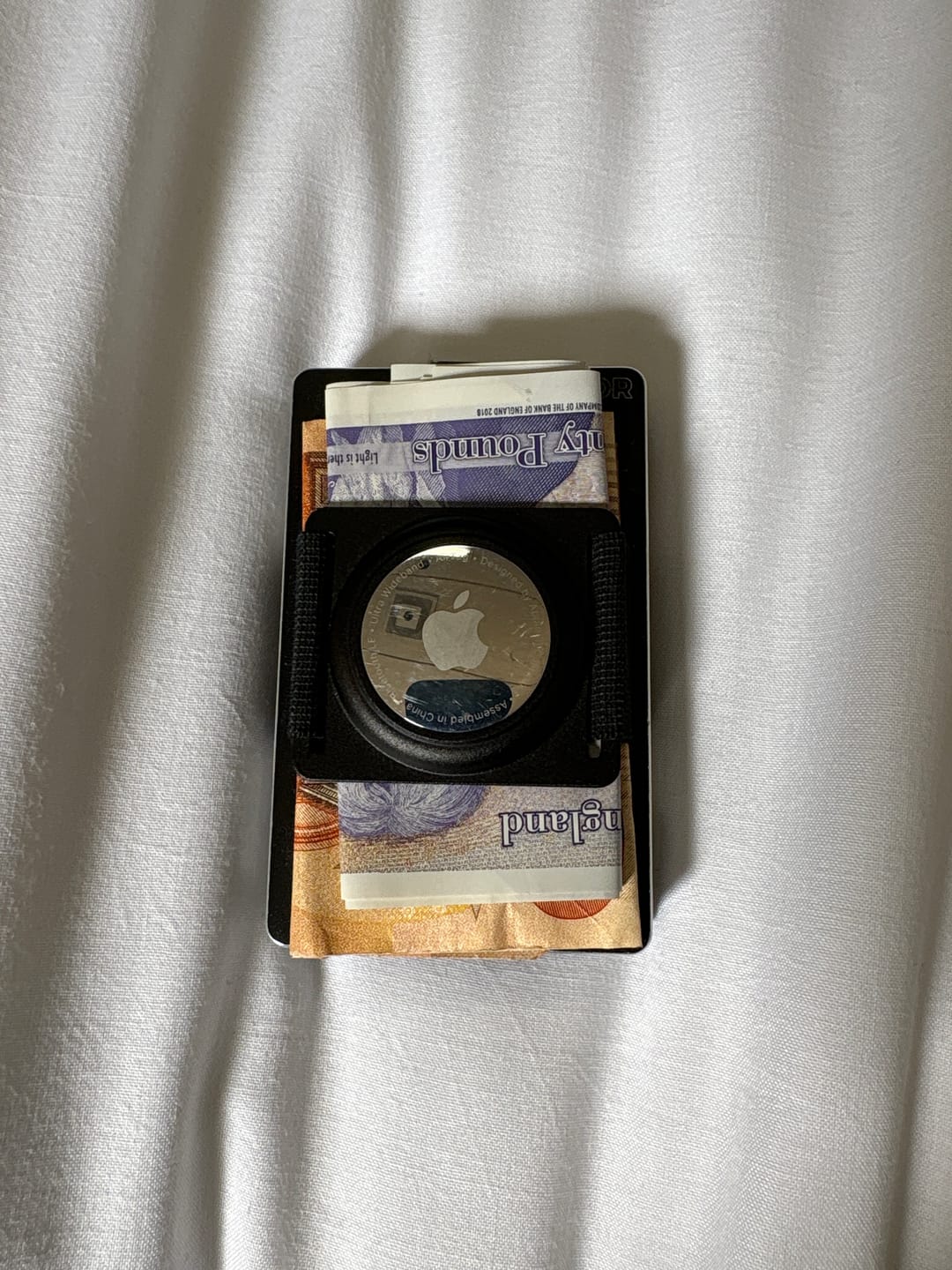 Customer photo review of Metal AirTag Holder