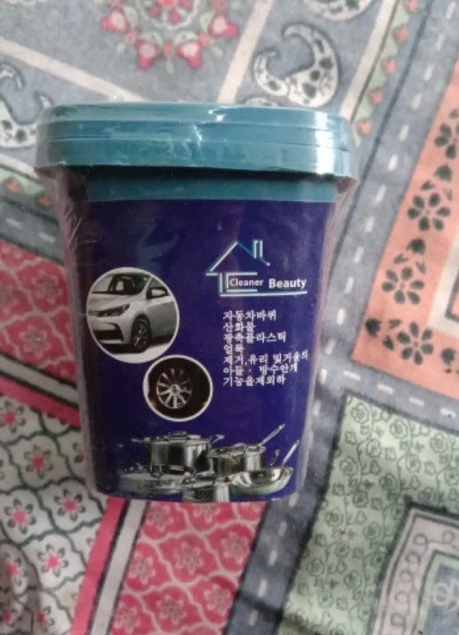 Customer photo review of Korean Cookware Magic Cleaner - (IMPORTED)