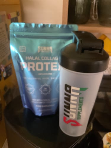 Customer photo review of Halal Collagen Protein