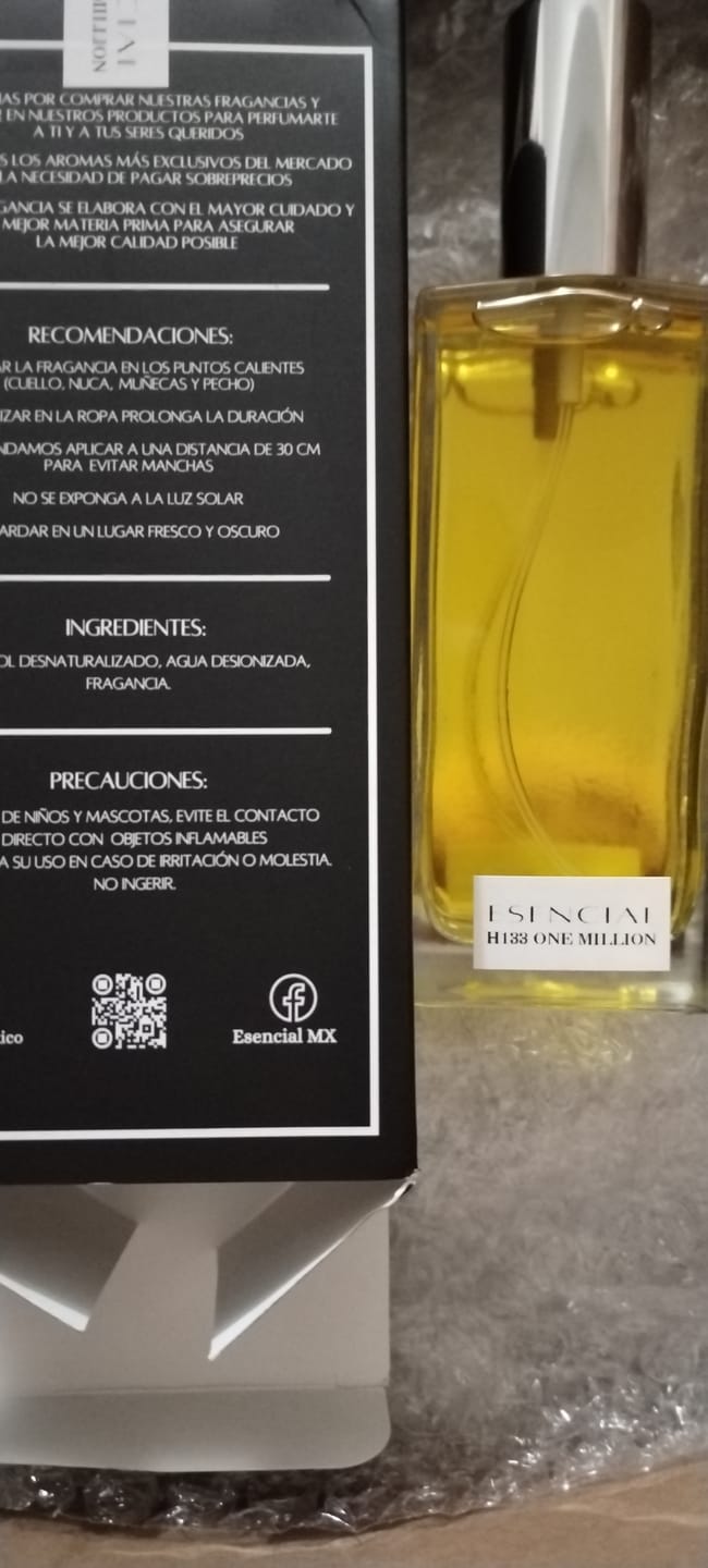 Customer photo review of H133 Inspirado en: One Million - Paco Rabanne