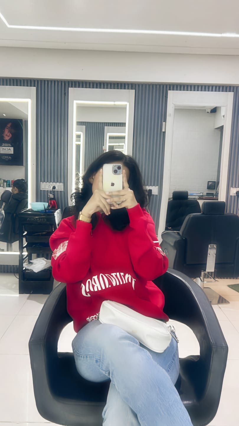 Customer photo review of ASCEND HOODIE - RED