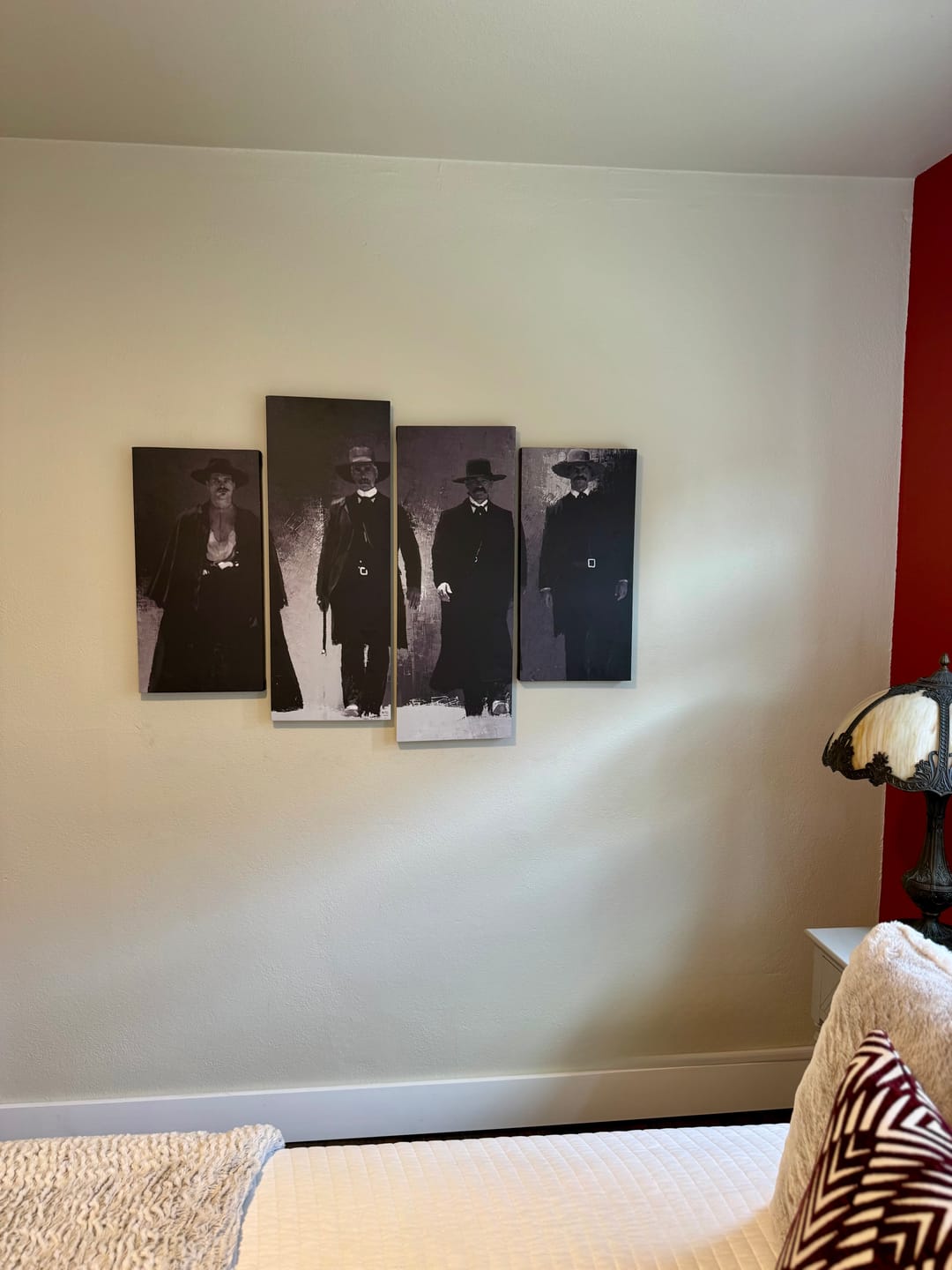 Customer photo review of Tombstone Wall Art