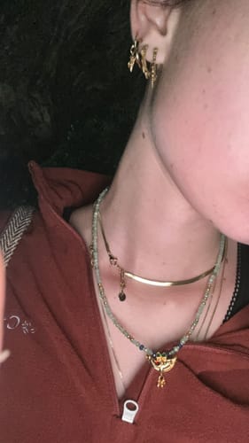 Customer photo review of שרשרת ג'ייד הודי