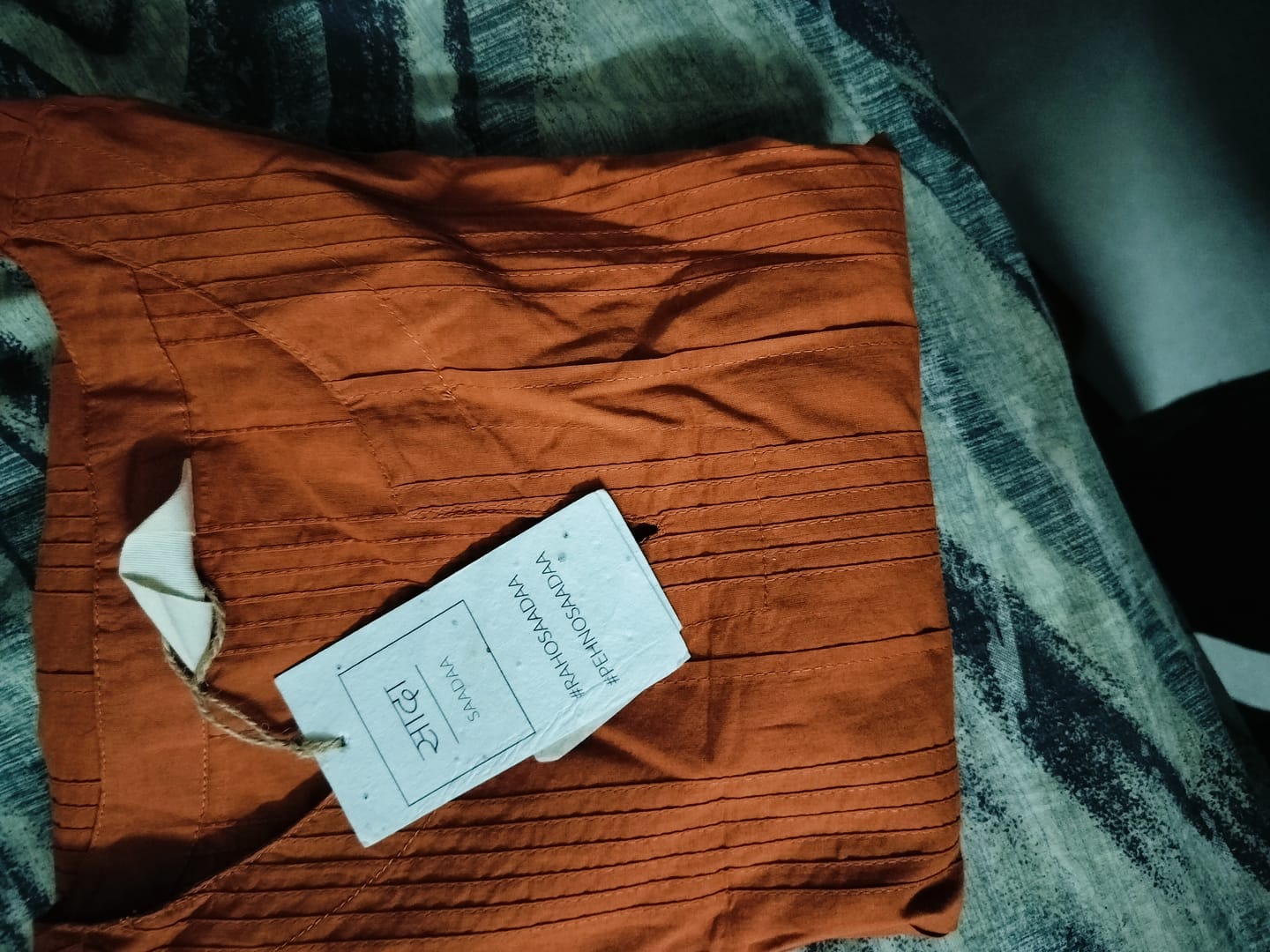 Customer photo review of Cinnamon Everyday Cotton Top