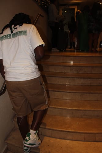 Customer photo review of Supreme Blockbuster Tee White