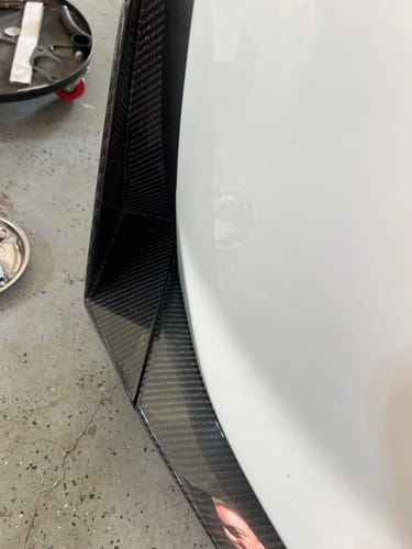 Stephen H. review of Corvette C7 Stage 3 Front Splitter Wickerbill Extension Winglets image 1 out of 2