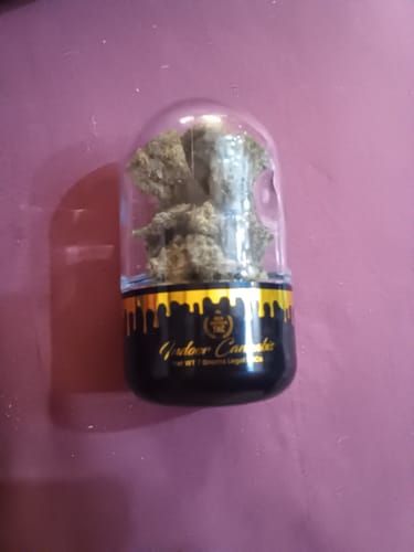 Customer photo review of Gold Spectrum THCA Flower (Exotic) - Deep Space