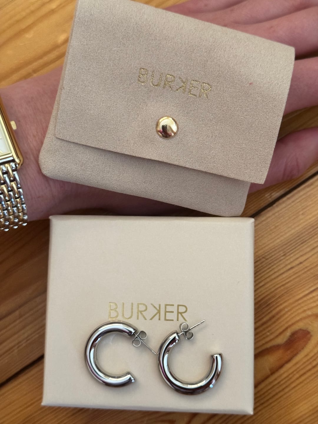 Customer photo review of Indy Earrings
