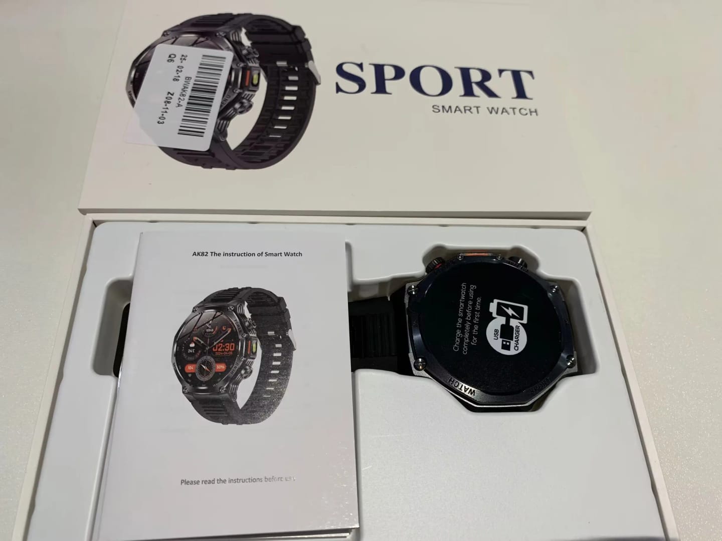 Customer photo review of LIGE New Smart Watch Men 800mAh Ultra Long Battery Life Waterproof Outdoor Sport Watches Bluetooth Call Military Smartwatch 2025