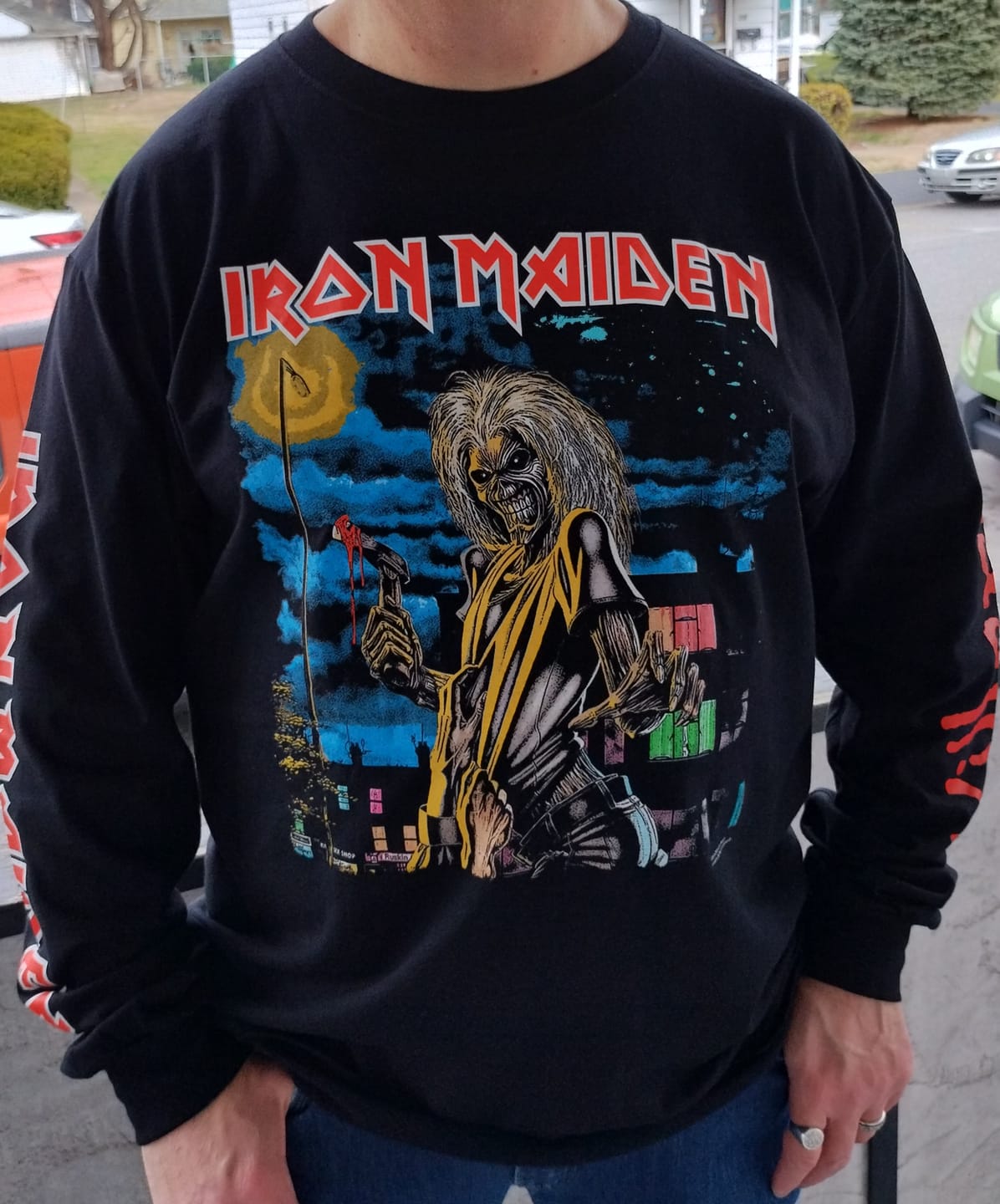 Customer photo review of Iron Maiden - Killers - Longsleeve Shirt