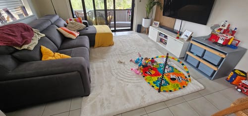 Customer photo review of The Mellow Mat® Cloud Haven 3D (Soft Touch Sensory Tatami Rug)