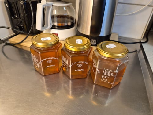 Customer photo review of 2kg flytande honung för 499kr med fri frakt!