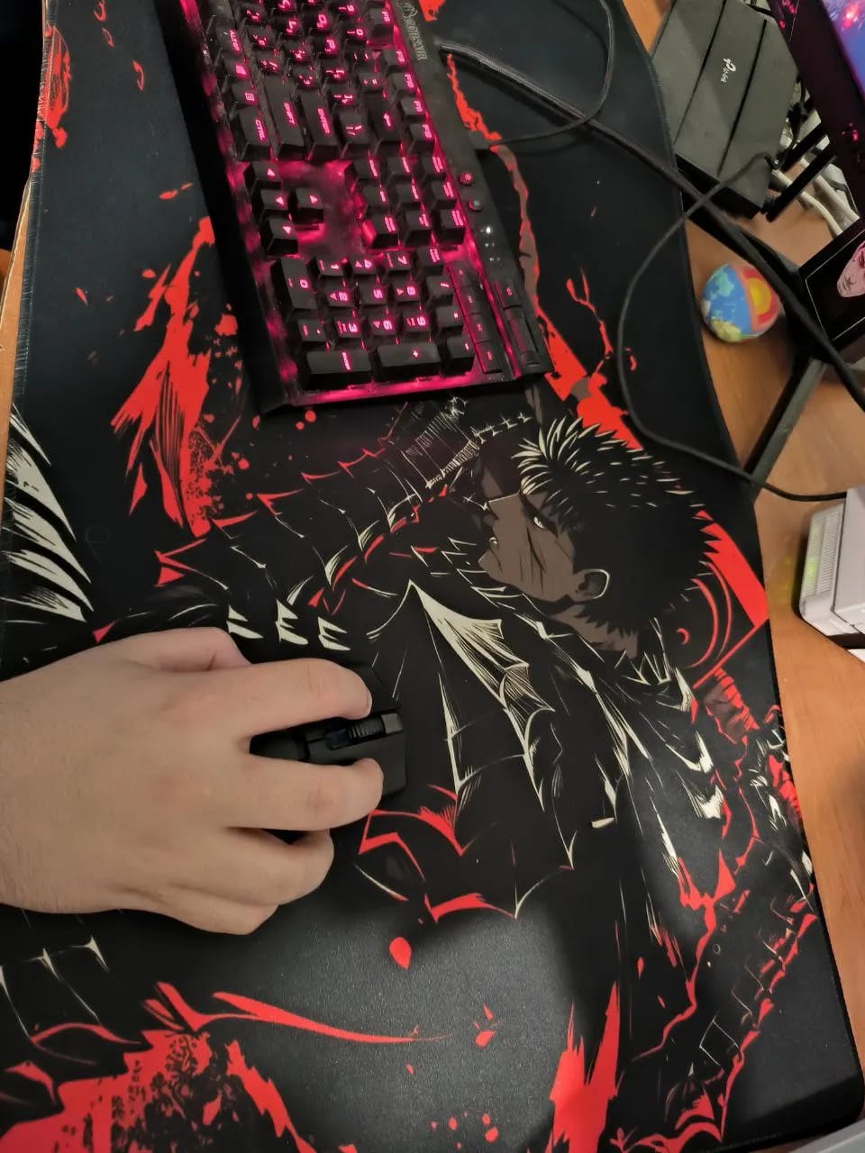 Customer photo review of STRUGGLER MOUSE PADS (Copy)