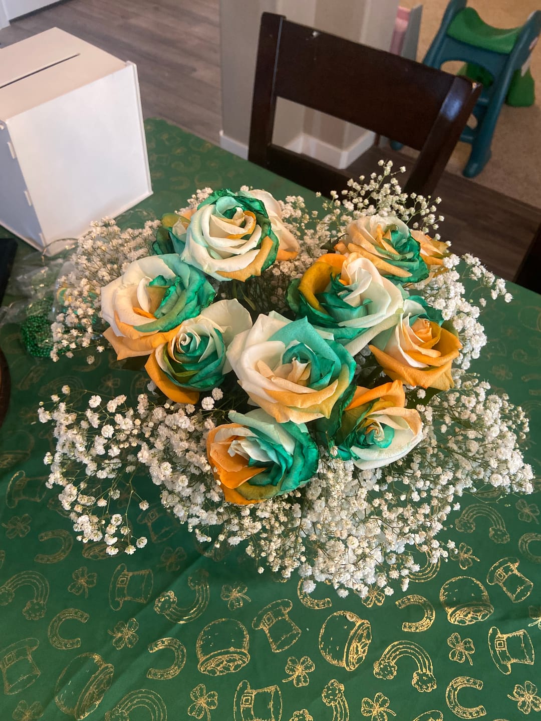 Customer photo review of Irish Flag Roses