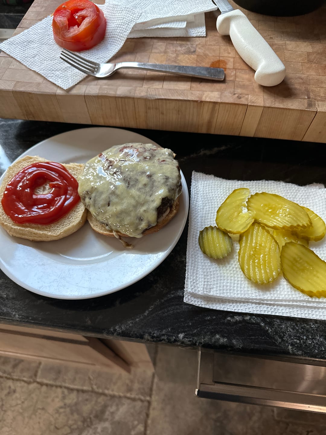 Customer photo review of Grass-Fed Brisket Burger Box (LIMITED STOCK ITEM)