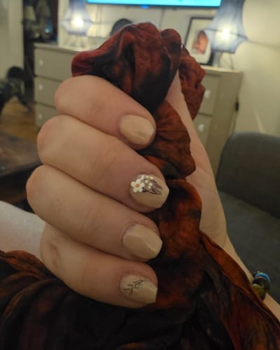 Customer photo review of Caramel Machiato Dipping Powder