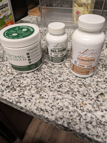 Customer photo review of (3-Pack) Ultimate Turmeric Gummies With Ginger Root & Black Pepper