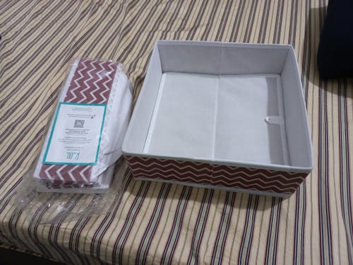 Customer photo review of Qoolish 6-Pack Drawer Organizers: Tidy-Up Your Space in Style! (Available in 6 Colors)