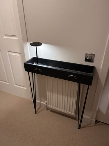 Customer photo review of Cordless Modern Aura Table Lamp - Cordless Table Lamp with Touch Control & Modern Nordic Design