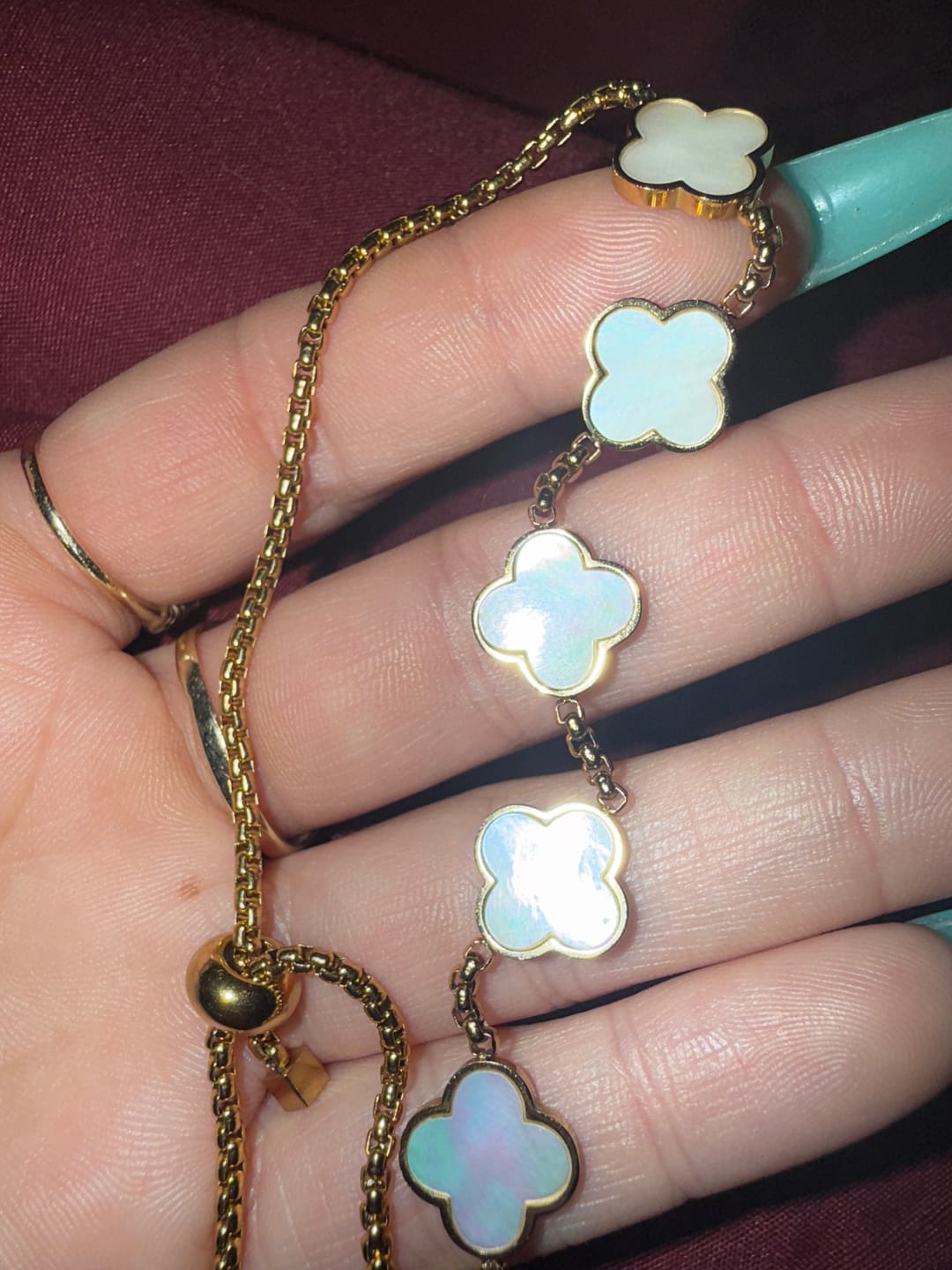 Customer photo review of The Lucky Bracelet