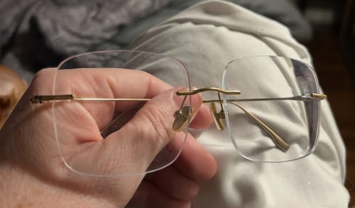 Customer photo review of Olivia Eyeglasses