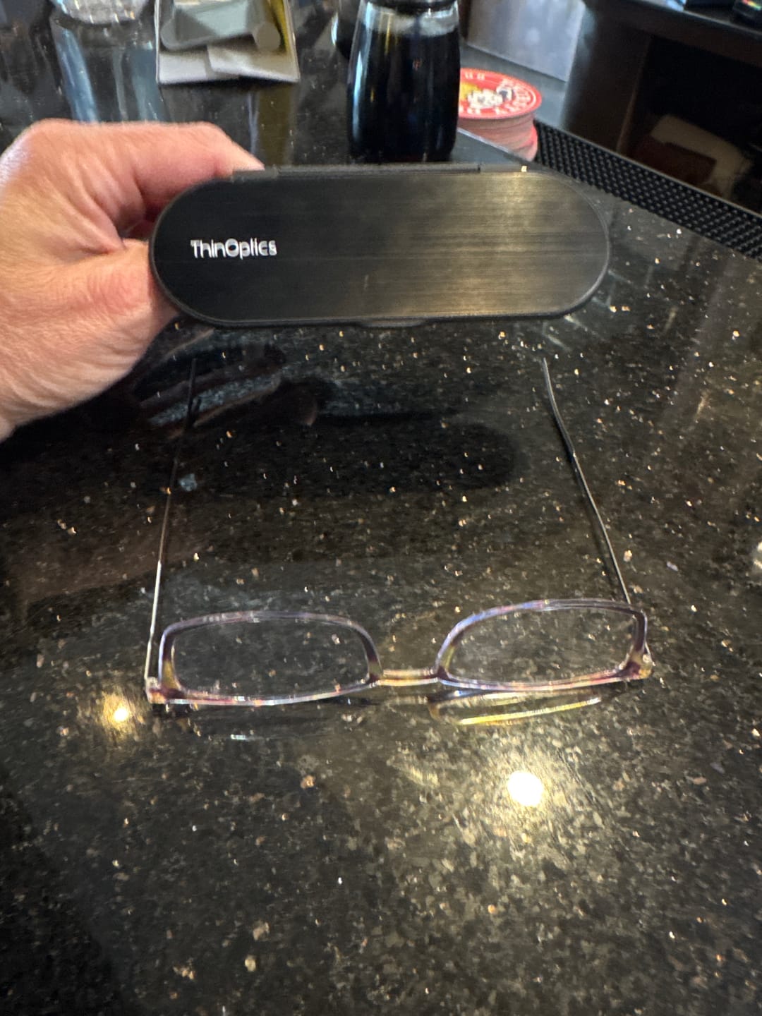 Customer photo review of Brooklyn Full Frame Reading Glasses + Milano Case